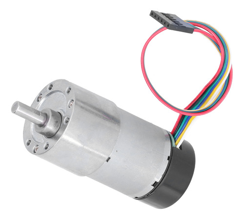 Motor De Engranajes Encoder Jgb373530 Dc12v Metal Gear Motor