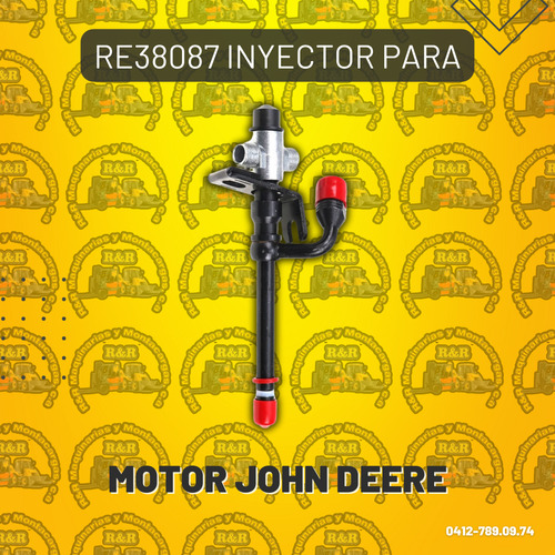 Re38087 Inyector Para Motor John Deere