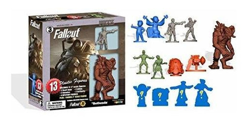 Juguete De Soldados Colección De Figuras Toynk Fallout Nano