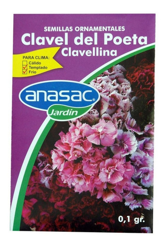 Semilla Clavel Del Poeta 0,1 Gramo Anasac