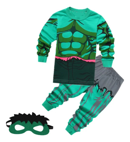 Pijama Disfraz Para Niño, Diseños Super Héroes 