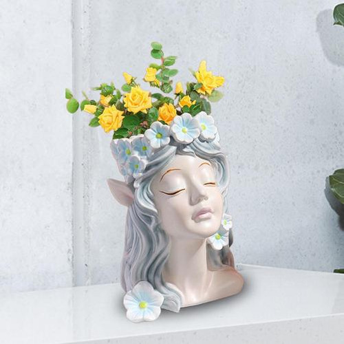 Nuevo Estatua De Maceta De Hadas, Decoración Del Hogar Claro
