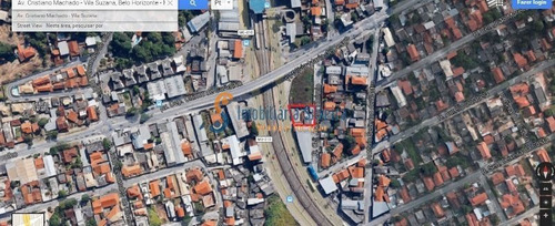 Lote Na Av Cristiano Machado Com Acesso A Rua De Trás 24 M² De Frente, Plano, Ideal Para Construção De Galpão. - 3196
