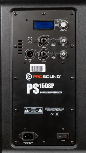 Bafle Amplificado Prosound Ps-15dsp Bluetooth 15 Pulgadas