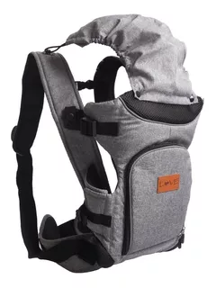 Mochila Ergonómica Portabebe 3 Posiciones Reforzada Capucha