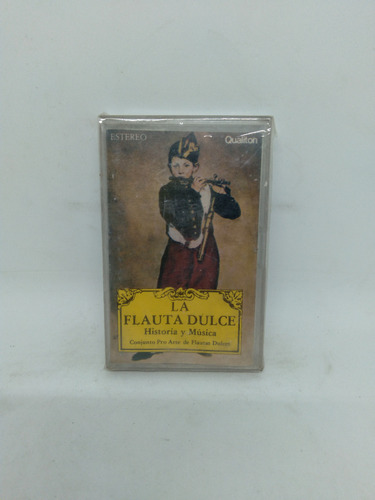 Cassette De Musica Conjunto Pro Arte De Flautas Dulces(1972 