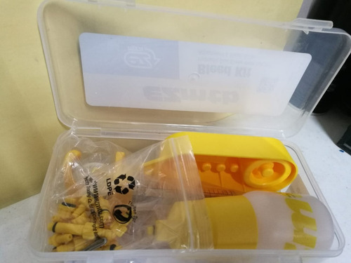 Imagen 2 de 2 de Kit Disco De Purga Freno De Bicicleta Reparar Nuevo Asch