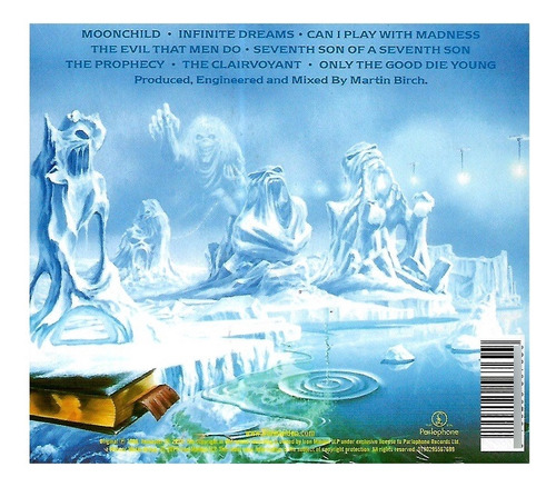 Cd Iron Maiden / Seventh Son Of A The Seventh Son (1998) Eu