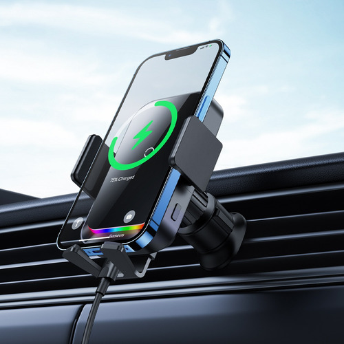 Soporte Celular Auto Carga Inalámbrica Rápida / Baseus