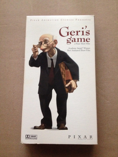 Pixar Geri's Game Vhs