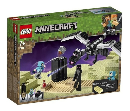 Lego Minecraft A Batalha Final 21151