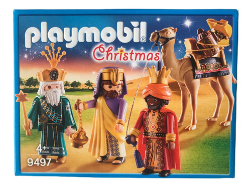 3 Reyes Magos Y Camello Playmobil Christmas 9497 Nacimiento