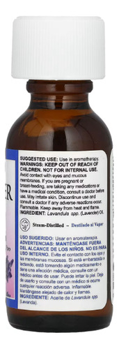 Aceite Esencial Lavanda 100% Puro De La Cruz 30 Ml