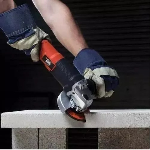 Esmerilhadeira angular Black+Decker G650 de 50 Hz laranja 650 W 220 V + acessório