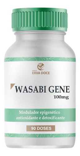 Wasabi Gene 100 mg 90 cápsulas sabor sin sabor