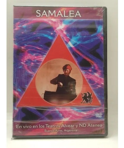 Imagen 1 de 3 de Samalea En Vivo En Los Teatro Alvear Y Ateneo Dvd Nuevo