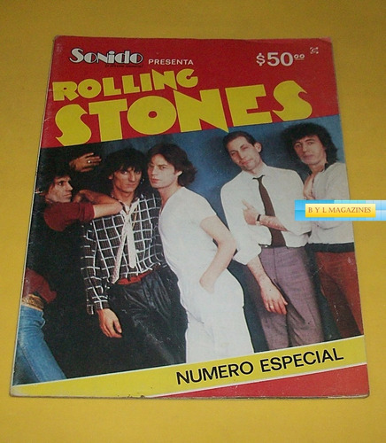Rilling Stones Revista Sonido 1981 Edicion Especial