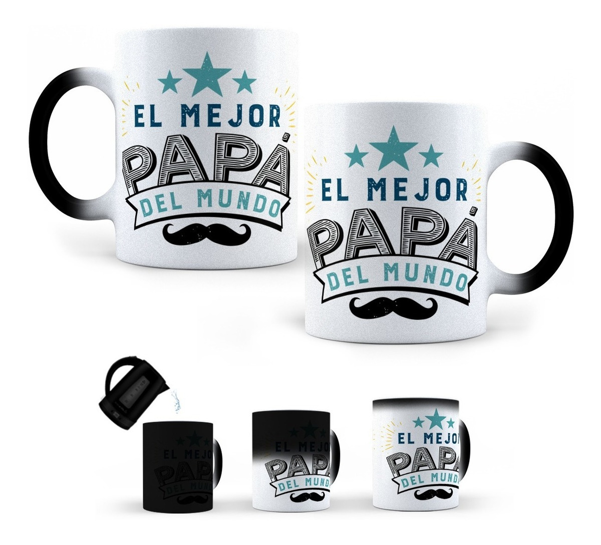 Taza Mágica Para Papá Mercado Libre