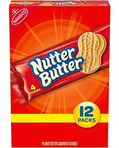 Nutter Butter Galletas De Sándwich De Mantequilla De Maní