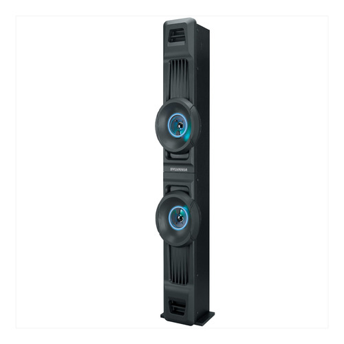 Sylvania Altavoz Torre Radio Fm Luz Led Bluetooth Sp800