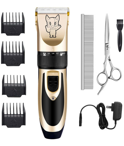 Kit De Aseo Para Perros Clippers Bajo Ruido Eléctrico ...