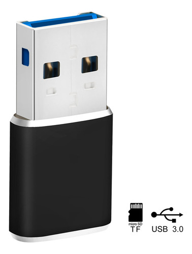 Adaptador Lector De Tarjetas De Memoria Usb 3.0 De Aluminio