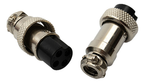 Accesorios Piezas De Conector De Enchufe De Aviación De 4 Pi