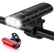 Comprar Juego De Luces Para Bicicleta Recargables Por Usb, Bicicleta