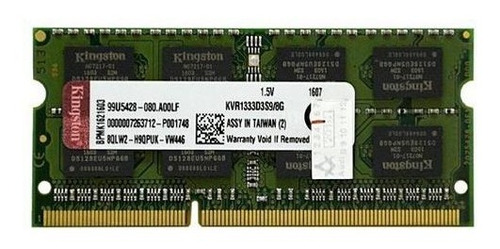 Memoria Laptop Kingston Ddr3 8gb