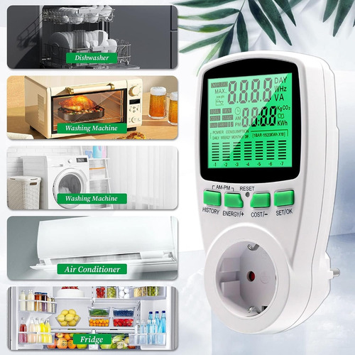 Medidor De Consumo Con Monitoreo En Tiempo Real Medidor De E