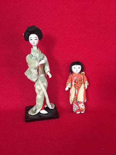Muñequitas Porcelana Gehisa Japón