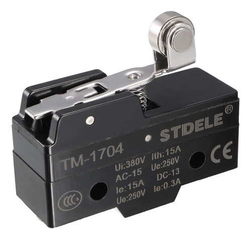 Tm-1704 Spdt 1no1nc Montaje En Panel Bisagra Corta Rodillo P
