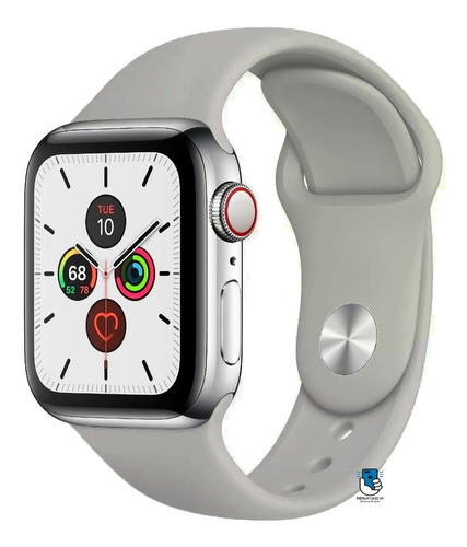 Malla Correa Para Apple Watch En Silicona 38 A 45 Mm