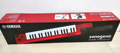 Yamaha Sonogenic Shs-500 Red 37-key Shoulder Keytar