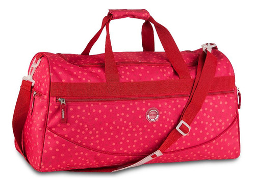 Bolsa De Viagem Clio Girls 50cm Cor Vermelho