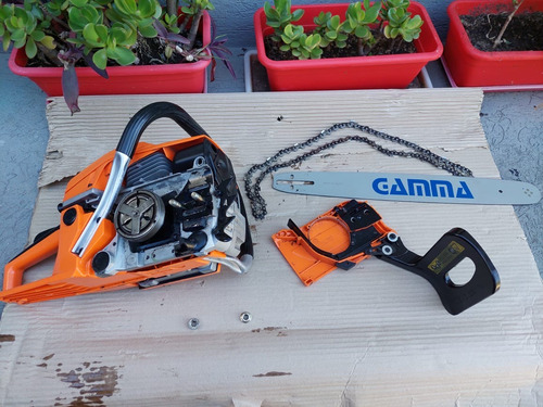 Motosierra Nafta Gamma 45cc (no Arranca) Naranja (Usado)