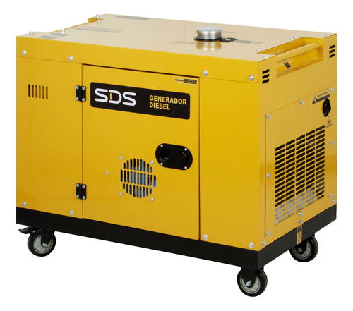 Generador Diesel Sds Power 6.5kva 220v Insonoro Sdg8500s