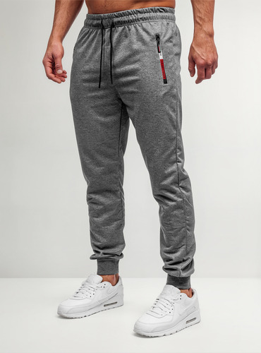 Pack 2 Pantalon Buzo Hombre Algodón Con Polar