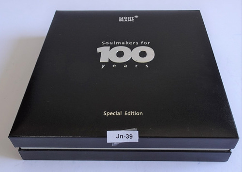 Estuche P/pluma Mont Blanc Edicion Especial 100 Años #jn-39