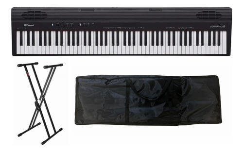 Piano Roland Go-88p 88 Teclas Con Bluetooth Portátil Paquete