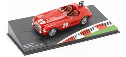 Ferrari 166 Mm N20 24 Hs De Spa Francorchamps 1949 Ixo 1/43
