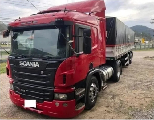 Scania P310 4x2 Na Carreta Graneleira