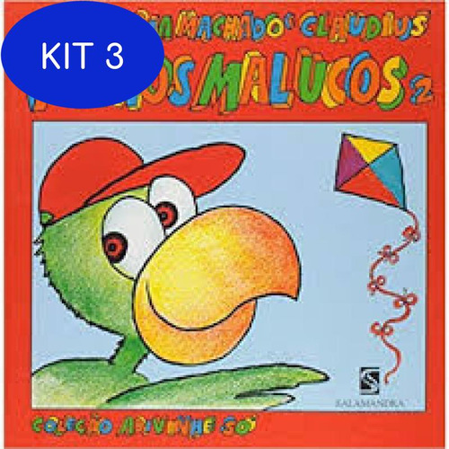 Kit 3 Livro Manos Malucos 2 Salamandra