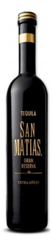 Caja De 12 Tequila San Matias Gran Reserva Añejo 700 Ml