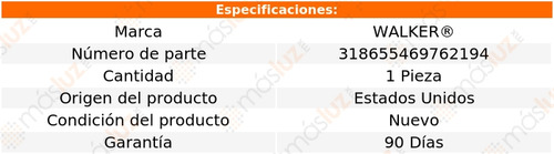 Sensor Map Para Peugeot 206 L4 1.6l 2001/2006 Walker