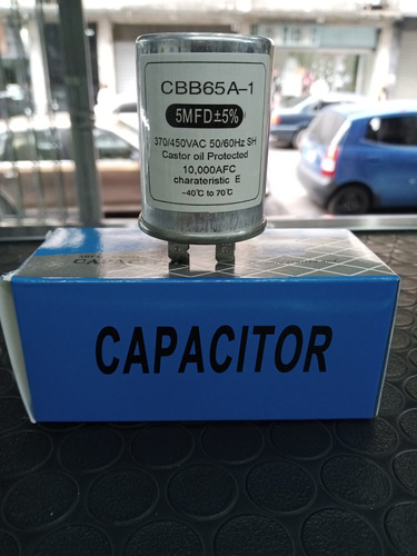 Capacitor De 5 Microfaradios 