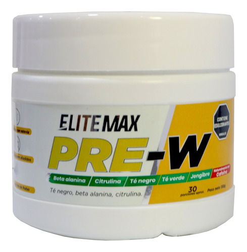 Pre Entreno Prew 150g, Elitemax - Unidad a $89000