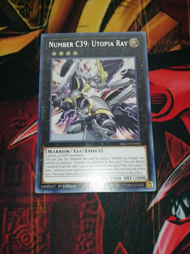 Number C39 Utopia Ray Yu-gi-oh! Original Konami