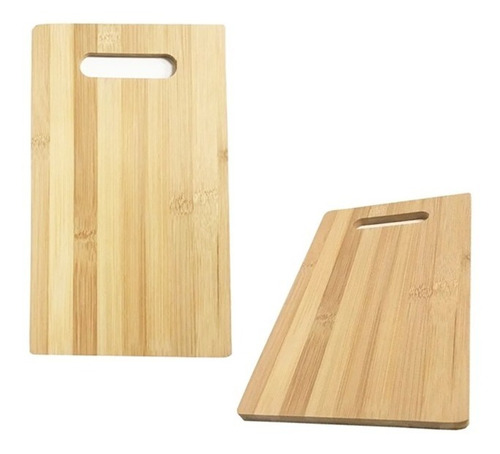 Tabla De Picar Alimentos Bambu Chica 26 Cm Bamboo Madera