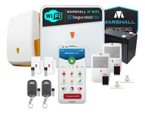 Comprar Kit Alarma Inalámbrica Marshall Ip Wifi Aplicación Celular Marshall Smart Marshall 3 Casa Hogar Comercio Domiciliaria
